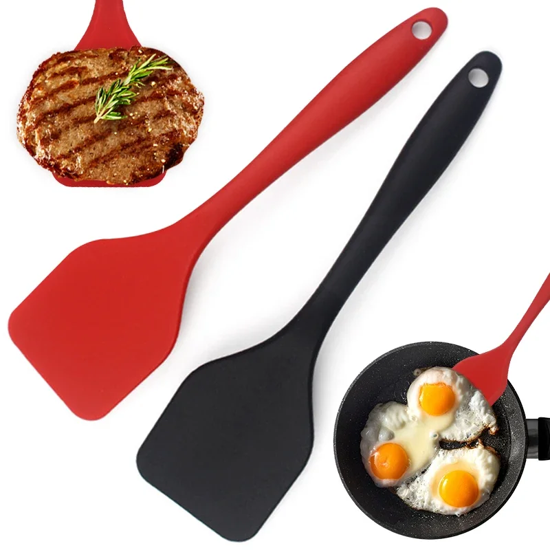 Okonomiyaki Spatula - سيليكون الطبخ تسرب ملعقة مجرفة كثيفة