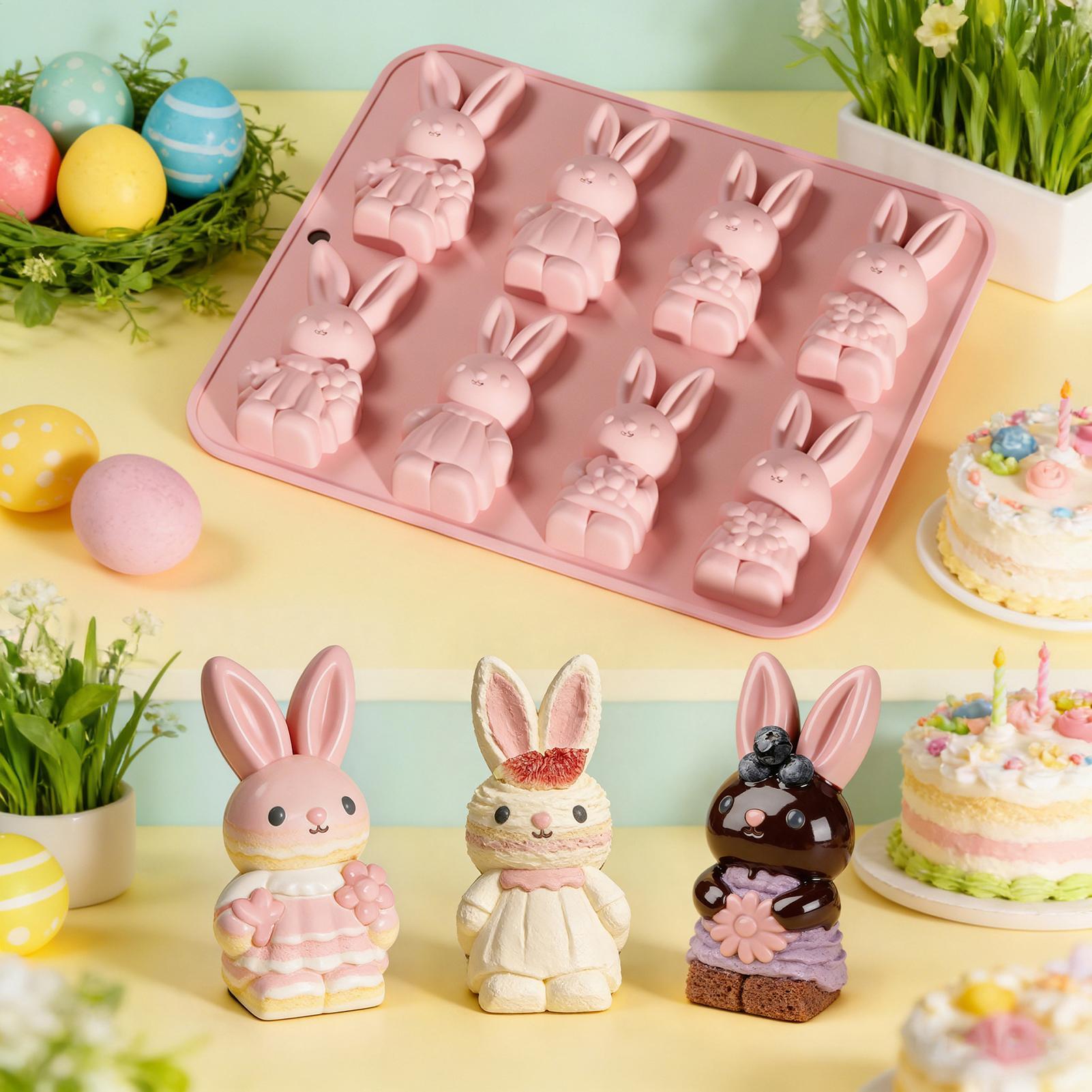 Bunny Cake Mold - قالب كعكة سيليكون على شكل أرنب