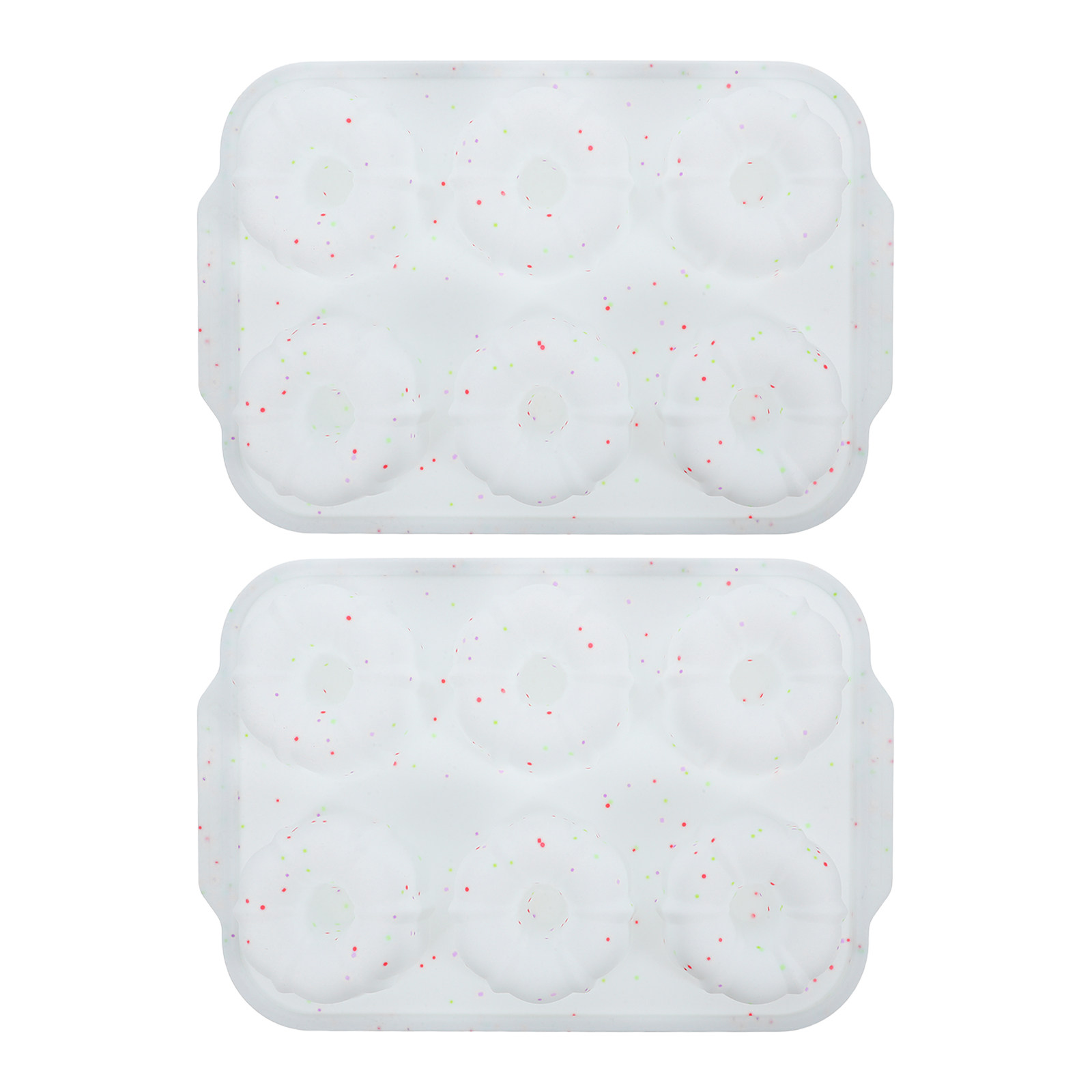 قطعتان من قوالب الخبز السيليكو - مراجعة Donut Mold Silicone وسعره