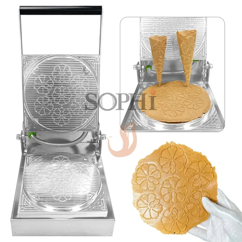 آلة صنع مخاريط الوافل الاحتراف - مراجعة Waffle Cone Maker وسعره