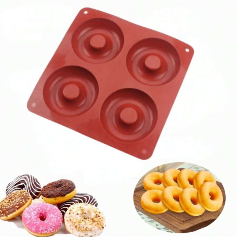 ارتفاع درجة الحرارة مقاومة دون - مراجعة Donut Mold Silicone وسعره
